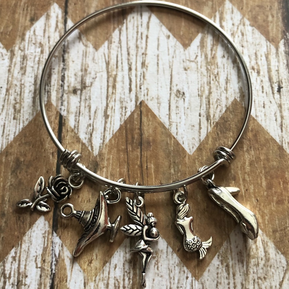 Disney Charm Bracelet *firm on price/ handmade*